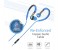 Promate Natty Universal Sporty Over the Ear Gear Buds Headphone with Noise Cancelling, Blue 4 in UAE