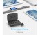 Promate Powerbeat 2-In-1 High Definition Ultra-Light True Wireless Stereo Earbuds with 5000Mah Charging Case, Black 9 in KSA