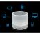 S10 Led Light Bluetooth Speaker with Memory and Flash Drive, Multicolor 2 in UAE