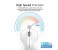 Promate Clix-1 2.4Ghz Optical Wireless Mouse with Nano Bluetooth USB Receiver, White 6 in OMAN