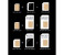 Cmzwt Ultra Thin 6 in 1 SIM Card Holder, 3 Sim Card Converters and Sim Tray Remover Container SCH61 Multicolor 3 in UAE