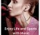 Magnetic Wireless Bluetooth Sports Earphone with Built in Microphone and Volume Control XZ4 Multicolor 6 in OMAN