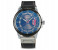 Curren 8284 Analog Quartz Watch For Men Black and Blue 1 in UAE