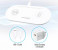 Promate AuraBase-2 Dual Fast Wireless 3 in1 Charger Pad for iPhone - White 5 in UAE