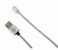 3 in 1 magnetic charging adapter charging cable for Android and iOS 31442 Silver 1 in UAE