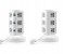  U-Power 3 layers UK pin Multi Power Plug with USB port, S3 UP-3LP White 3 in UAE