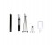 Promate Snapshot Extendable Carbon Fiber Monopod Kit with Wireless Shutter, White 1 in UAE