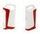 Sonashi SEL-697SP 24 Piece Rechargeable LED Lantern with Solar Panel & Mobile Charging Function - Red 3 in UAE