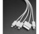 6 In 1 Multifunction USB Universal Super Fast Charger MZP-07 White 2 in UAE