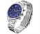 Weide WH 3312MB Mens Analog and Complete Calendar Watch Silver and Blue 2 in UAE