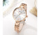 Curren 9017 Quartz Watch For Women Rose Gold and Silver 2 in UAE