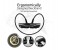 Promate Match Neckband Bluetooth Headphone, Black 2 in UAE
