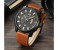 Curren 8245 Casual Quartz Watch For Men Brown and Black 2 in UAE