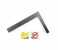 Geepas GT59032 Steel Carpenter Square Silver 1 in UAE