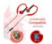 Promate Gaudy Universal Vibrant In Ear Sweatproof Gear Buds Headphones with Noise Cancelling, Red 5 in OMAN