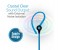 Promate Jazzy In Ear Wired Earhook Headphones with Built-In Microphone, Blue 2 in UAE