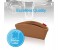 Promate CarPouch Car Seat Side Pocket Storage Organizer Pouch - Brown 4 in UAE