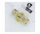 Catwalk CW-421 Genuine Quality Fashionable Cz Watch for Women - Gold 1 in UAE