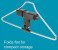 3XR Coat Hanger With Easy Mount Base - Silver 6 in KSA