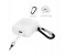 Apple Airpod Thick Silicone Shockproof Case Cover with Hanging Clip - White 3 in KSA