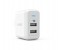 Anker A2021 Powerport 2 USB Charger White 1 in UAE