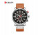 Curren 8291 Analog Sports Watch For Men Silver And Black 1 in UAE
