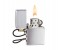 Zippo 275 Loosproof Loop Lighter Silver 3 in OMAN