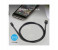 Promate Linkmate-U2F2 Flat Micro-USB Sync & Charge Cable - Black 3 in KSA