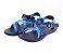 Puca SP16M0006 EU42 Spot Sandals for Men - Black & Blue 4 in UAE
