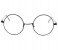  Retro Flat Fashion Sunglass RFS1BW Black and white 1 in UAE
