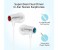 Promate Tunebuds-1 Dynamic In-Ear Stereo Earphones with In-Line Microphone, White 2 in KSA