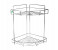 Delcasa DC1183 2 Layer Stainless Steel Corner Rack - Silver 1 in UAE