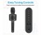 Promate VocalMic-3 Multi Function Wireless Karaoke Microphone with Built in Speaker, Black 4 in KSA