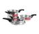 Olympia OE-155 5 Liter Aluminium Pressure Cooker & 2.5 Liter Aluminium Pressure Pan 2 in 1 Combo Set 2 in UAE