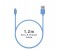 Promate LinkMate-LT USB Data & Charge Cable with Lightning Connector - Blue 4 in KSA