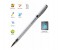 Promate iPen1 Multi-Function Stylus Pen with Ballpoint for all Touch Screen Devices - White 3 in UAE