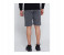 Lynk LY10025 Slim Fit Biker Design Strechable Short For Men XXL - Grey 2 in UAE