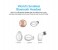 Promate Halo-2 Lightweight Universal Wireless Mono Earphone, White 8 in UAE