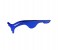 Tips & Toes TT-036BL Stainless Steel Eyelash Tweezers - Blue 1 in UAE