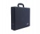 Para John PJSC8902B Gun Color Metal Fitting PVC Suitcase - Black 2 in UAE