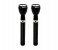 Geepas CO3827+3827 Torch Combo 235MM Rechargeable LED Flashlight - Set of 2, Black 1 in OMAN