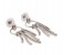 ARIEL 4 Pieces U Pin Design Drop Earrings 31588 Gold 5 in UAE