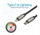 Promate LinkMate-LTC 3.1 Type-C to Lightning Connector Charge and Data Cable - Black 4 in OMAN