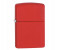 Zippo 233ZL Matte Lighter Red 1 in UAE
