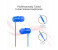 Promate Travi Dynamic In-Ear Stereo Earphones with In-Line Microphone - Blue 2 in UAE