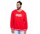 Petro OU10035 Solid Crew Neck Sweat Shirt 2XL- Red 1 in UAE