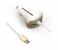 Promate Booster-C 7.2A USB 3.0 Type C Ultra Fast Dual USB Car Charger, Champagne 1 in UAE
