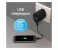 Promate UniPro.2 Universal World Travel Adapter Wall Charger with USB Charging Port, Black 3 in OMAN