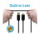 Promate LinkMate-U4L USB Type-A To Micro-B USB 3.0 flexShield PVC Coated Copper Cable for External Hard Drives - Black 4 in OMAN