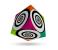 V-Cube 00.0107 Funky Spirals - 3 Flat Multicolor 3 in UAE